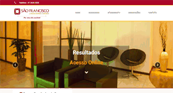 Desktop Screenshot of labsaofrancisco.com.br